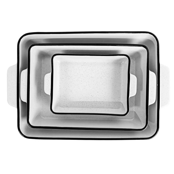 Форма для випікання прямокутна Pepper Tower PR-3332 30x18.5x6 см біла