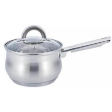 Ківш із кришкою Benson BN-224 1 л 14 см сріблястий