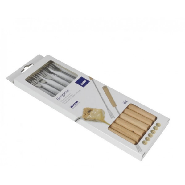 Набір вилок для фондю Kela Bergamo 79167 25 см 6 шт