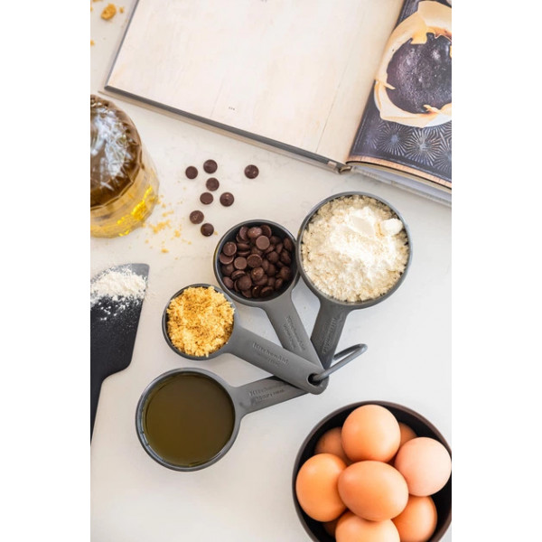 Набір мірних ковшиків KitchenAid Coreline KQG058OHCGG 4 шт сірий