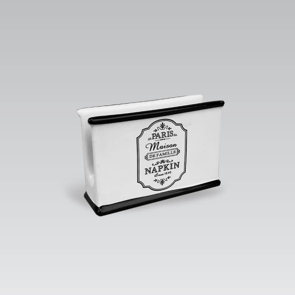 Серветниця Maestro MR-20030-44 12х9х4, 5 см біла