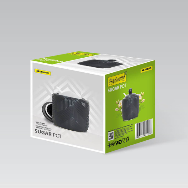 Цукорниця Maestro MR-20003-09 300 мл чорна