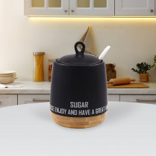 Цукорниця Maestro MR-20029-09 300 мл чорна