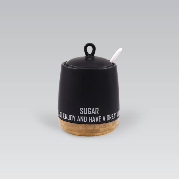 Цукорниця Maestro MR-20029-09 300 мл чорна