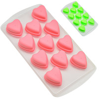 Форма для льоду Stenson Серця R28916 11х21.5 см