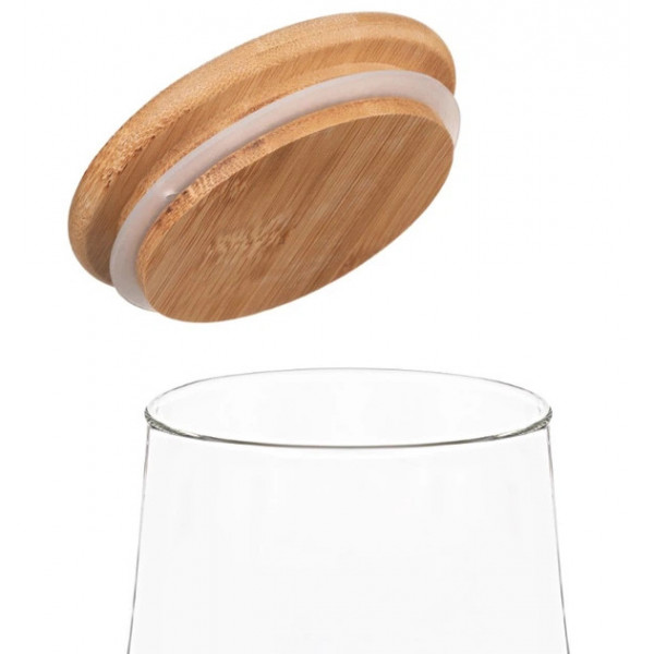 Банку для зберігання Ardesto Fresh Конус AR1351BBC 510 мл