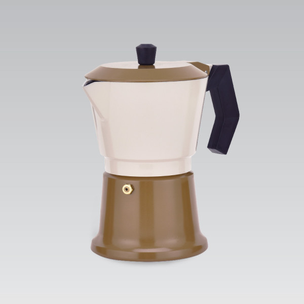 Кавоварка гейзерна Maestro МR-1657-6 Beige 300 мл 6 чашок бежева