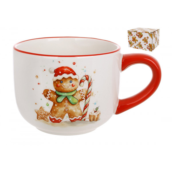 Кружка Bona Di Пряничний чоловічок DM805-X 500 мл