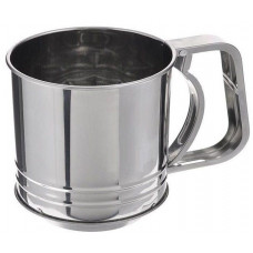 Кухоль-сито для борошна Benson BN-183 375 мл сріблястий