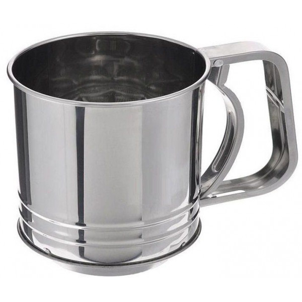 Кухоль-сито для борошна Benson BN-183 375 мл сріблястий