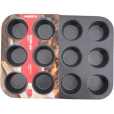Форма для випікання маффінів Ardesto Gemini AR2305G 35х26.5х3 см сіра