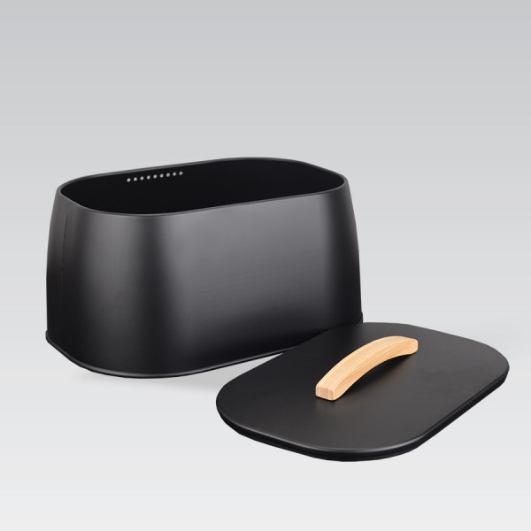 Хлібниця Maestro МR-1675 Black 16.5х24х33.5 см чорний