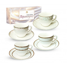 Сервіз кавовий SNT Перламутр 15307 12 предметів