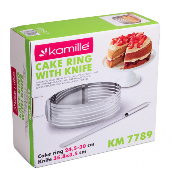 Форма для бісквіта з ножем Kamille KM-7799