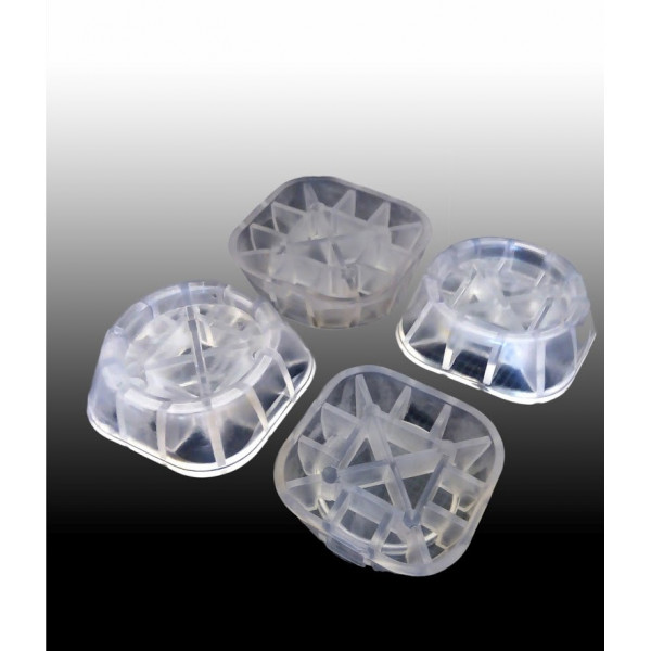 Антивібраційні підставки Electriclight 154012-transparent 4 шт