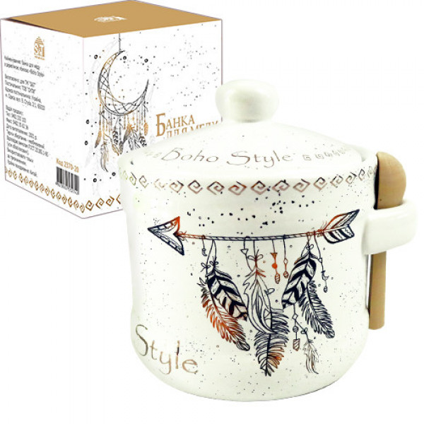 Банка для меду SNT Boho style 2370-20 400 мл