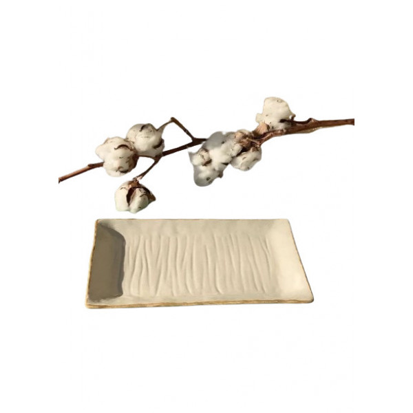 Блюдо для суші та канапе Декор Кераміка Brown loft КЛ-2675