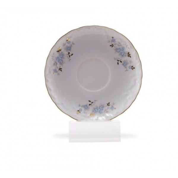 Блюдце під чашку Cmielow Blue Flower 9706-15-7 15.7 см
