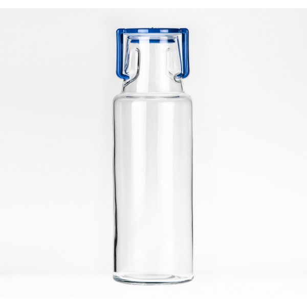 Пляшка для води Borgonovo Fience 13151320 1000 мл синя