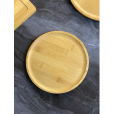 Дошка для піци OLens Бамбу-піца 8030-311 25.5 см бежева