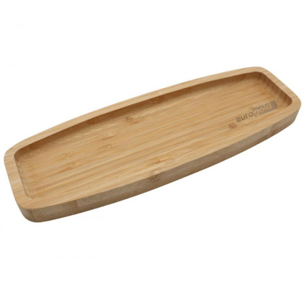 Дошка для подачі страв Eurogold 7112901418 30х13х1.5 см бежева