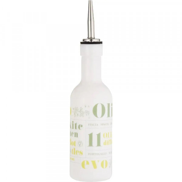 Ємність для оцту або олії Bormioli Rocco Victoriana 123414-MEC-121734 250 мл біла з оливковим