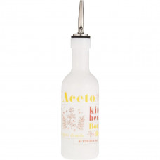 Ємність для оцту або олії Bormioli Rocco Victoriana 123414-MEC-121735 250 мл біла з червоним