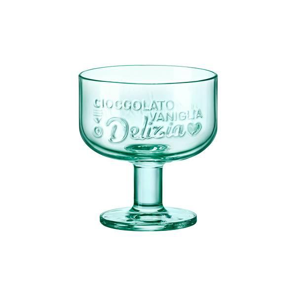 Креманка Bormioli Rocco Graphica Dessert Green 122105-MTV-121990 280 мл зелена