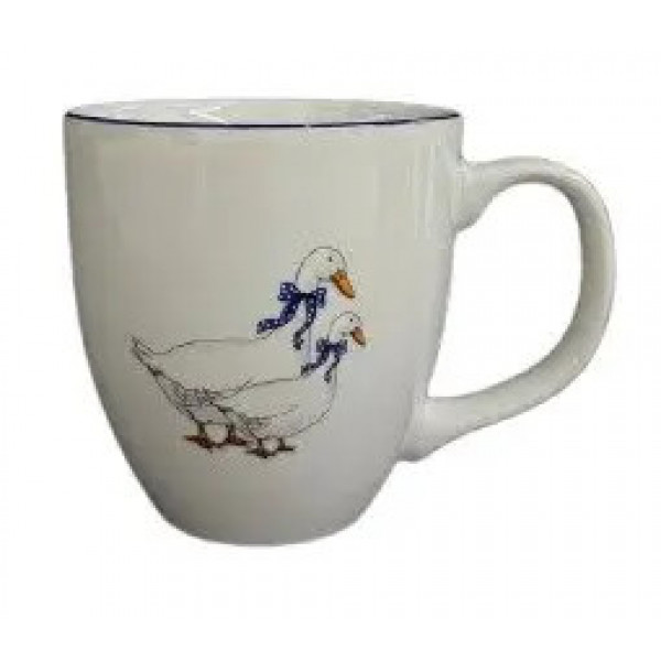 Кружка Thun Гуси 2760400-470-К 470 мл біла