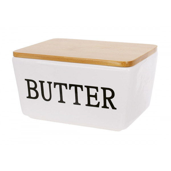 Маслянка Bona Di Butter 304-027 7.8х10.2х13.8 см біла