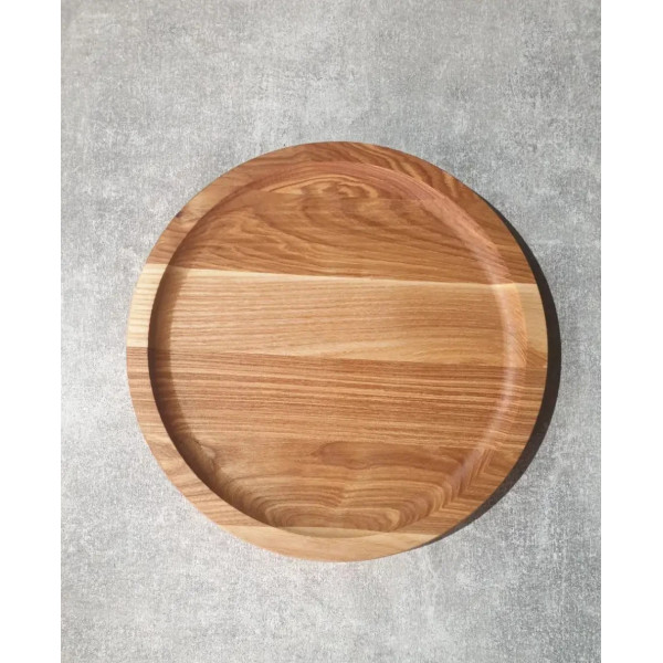 Менажниця кругла Дерево Карпат Т-2-Ясен 25 см