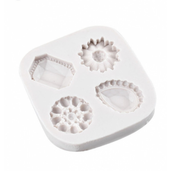 Силіконовий молд Empire Діаманти EM-7468 6.5х7 см