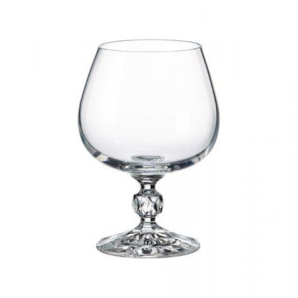 Набір келихів для коньяку Bohemia Sterna Klaudie 4S149/00000/250 6 шт 250 мл