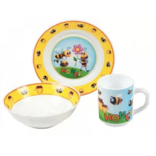 Дитячий набір посуду Vittora Мед VT-407H 3 предмета