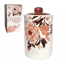 Банка для зберігання SNT Розпис 700-10-19 900 мл