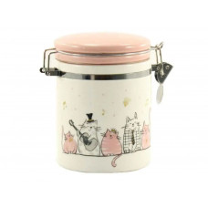 Банка для зберігання Interos Співочі котики ZF-6262-SC-89122 850 мл