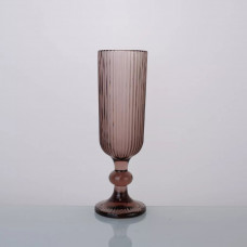 Келих для шампанського Versailles Турмалін рожевий VS-C150TP 150 мл рожевий