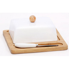 Маслянка BonaDi Grace 289-184 20.5х14.5х8.8 см біла