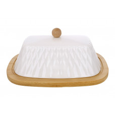 Маслянка BonaDi Romb 289-434 8.8х14.5х20.5 см біла