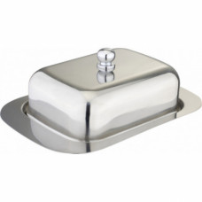 Масленка Empire Нео EM-3335 16х12х10 см срібляста