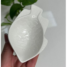 Блюдо для риби Olens Білий Дім 102-1124 12х3, 5 см 50мл біле