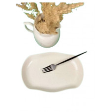 Блюдо сервірувальна Декор Кераміка Cappuccino Вересень К-7202 27х17.5х4 см