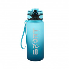 Пляшка для води Gusto GT-699002-500 500 мл блакитна