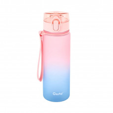 Пляшка для води Gusto STEP GT-699008-450 450 мл рожева