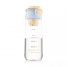 Пляшка для води із відсіком для фруктів Ardesto Duo AR2272DV 720 мл блакитна