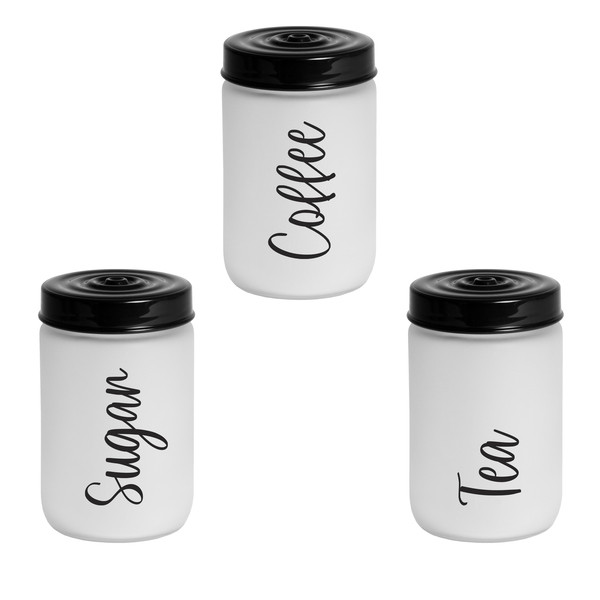 Банка для зберігання Herevin Ice Tea-Coffee-Sugar-Black Mіх 172541-020 1000 мл