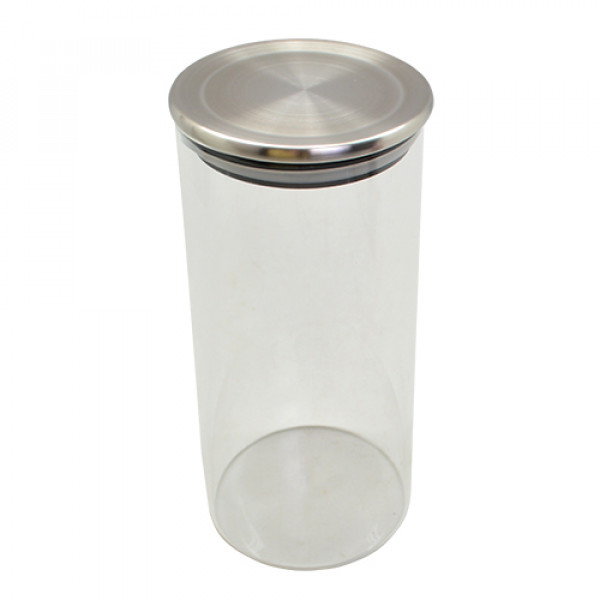 Банка з кришкою Stenson TD00982-0.75 8х20 см 750 мл