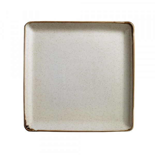 Блюдо квадратна Kutahya Pearl Tan TAN-23-DU-730-P-02 23х23 см бежева
