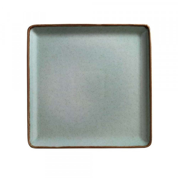 Блюдо квадратна Kutahya Pearl Tan TAN-23-DU-730-P-03 23х23 см зелена