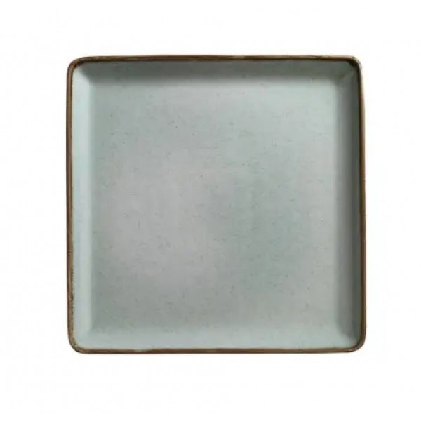Блюдо квадратне Kutahya Pearl Tan TAN-27-DU-730-P-03 27х27 см зелене